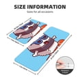 thumbnail image 2 of Yiaed Sushi Salmon Surfing Kitchen Rugs Sets of 2 Kitchen Mats Cushioned Anti Fatigue Kitchen Rug Tapetes Para Cocina for Sink,Laundry Room, 2 of 6