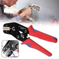 thumbnail image 2 of Ratchet Wire Crimper Plier U-Shaped-Ratchet Terminal Crimper for Pre-insulated Terminal, 2 of 5