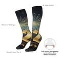 thumbnail image 4 of Balery 2025 New Year 5 Calcetines novedosos Calcetines deportivos Calcetines hasta la rodilla Calcetines de algodón Calcetines originales y geniales, 4 of 6