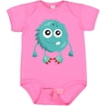 thumbnail image 3 of Inktastic Furry Monster, Little Monster, Blue Monster Boys or Girls Baby Bodysuit, 3 of 5