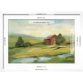 thumbnail image 4 of Art.com Springtime Farm Art Print by Silvia Vassileva, White Frame Wall Art, 23" x 17", 4 of 4