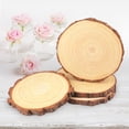 thumbnail image 4 of Rodajas de Madera de Pino Natural GNIEMCKIN 25-30 cm para Manualidades DIY, 4 piezas, 4 of 7