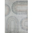 thumbnail image 2 of Rugs America Romeo JL80A Light Pewter Abstract Vintage White Area Rug, 2'6" x 8', 2 of 6