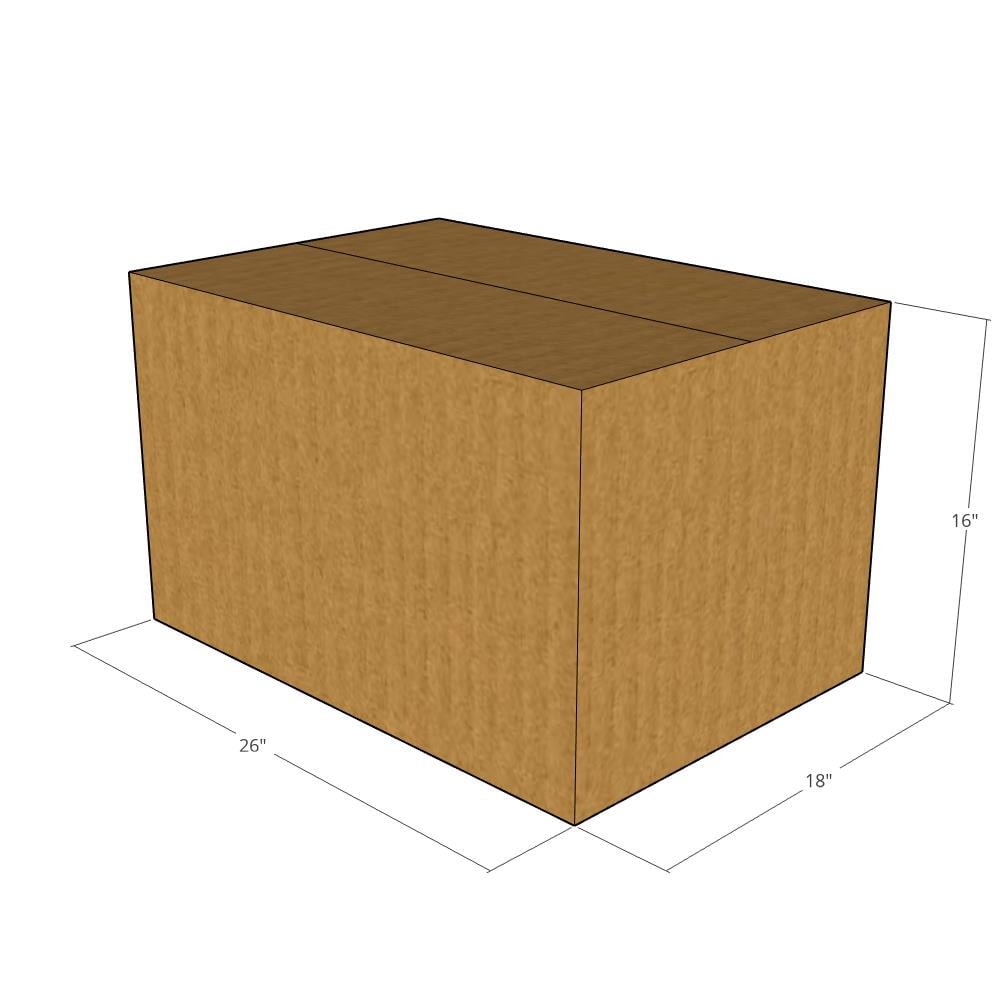 25 26x18x16 32 ECT New Corrugated Boxes