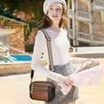 thumbnail image 6 of GAEKEAO Women’s Leather Crossbody Purse with Detachable Shoulder Strap and Multi Pockets, 6 of 8