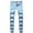 125#Light Blue, variant on JXMVOJ Men's Slim Fit Stretch Jeans Ripped Skinny Jeans for Men, Distressed Straight Leg Fashion Comfort Flex Waist Pants