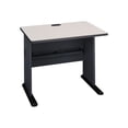 thumbnail image 1 of Series A 36W Office Desk in Slate and White Spectrum - Engineered Wood, 1 of 5