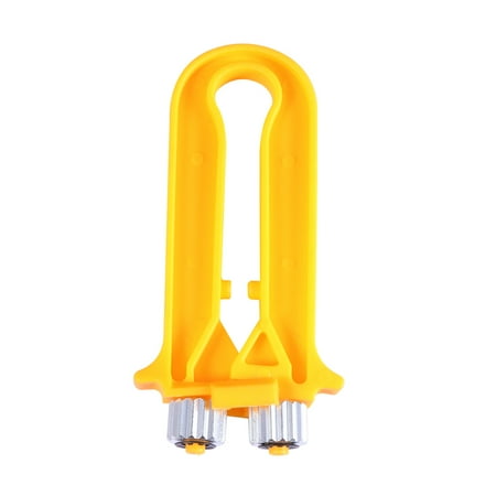 

2 in 1 Beekeeping Bee Frame Wire Cable Tensioner Crimper Crimping Tool Hive (Orange)