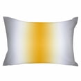 thumbnail image 2 of Orange Grey White Throw Pillow Covers, Farmhouse Ombre Color Modern Simple Soft Breathable Pillow Cases with Invisible Zipper for Sleeping, Standard Pillowcases for Couch Bed Sofa Chair 20x26 Inches, 2 of 6
