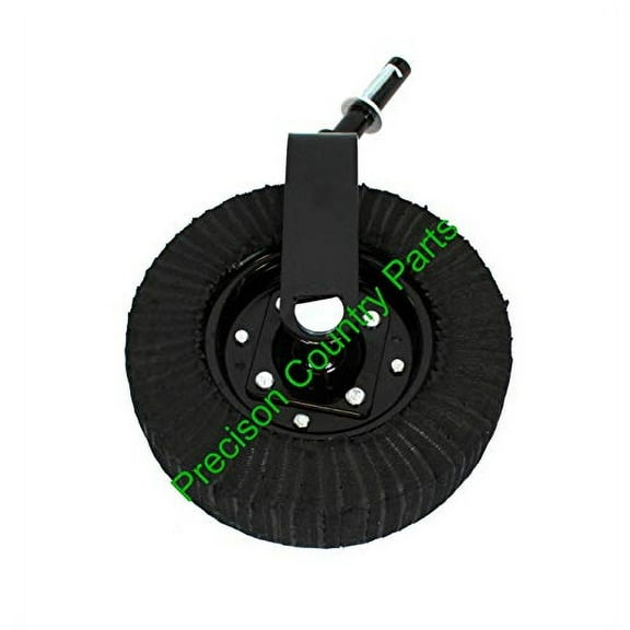 Precision Country Parts Now fully Greased and Ready to GO!  15" x 4 Laminated Tail Wheel Assembly- Hub with Bearings- 1-1/4" Yoke Shaft Diameter