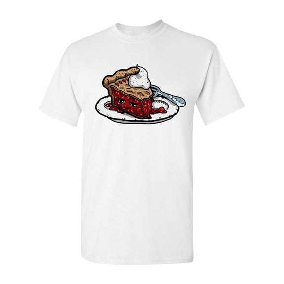 Too Cute To Eat Cherry Pie Adult DT T-Shirts Tee