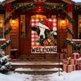thumbnail image 6 of Xlokein Merry Christmas House Flag, 28 x 40 Inch Winter Decorative, Double Sided Flag, Holiday Banners for Winter Christmas Farm House Yard Decoration, 6 of 6
