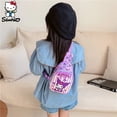 thumbnail image 4 of Sanrio-Bolso cruzado Cinnamoroll para niños, bolsa de pecho, Kuromi, Mensajero de hombro, Hello Kitty Things, mochila de viaje de moda, 4 of 4