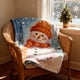 thumbnail image 5 of Hogar y cocina, Decoración del hogar, Manta de franela de doble cara con estampado de muñeco de nieve navideño, cómoda y suave, ideal para dormitorio, sofá y decoración navideña., 5 of 6