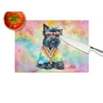 thumbnail image 4 of Scottish Terrier Hippie Dawg Glass Cutting Board Large 12 in x 15 in, 4 of 5