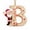 B, variant on Christmas Initial Ornaments, Personalized DIY 26 Letters Christmas Tree Decoration Pendant, Acrylic Initial Shape Xmas Tree Hanging Decor Christmas Gifts "O"