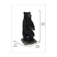 thumbnail image 3 of Hi-Line Gift Ltd. Standing Mother & Baby Black Bears, 3 of 6