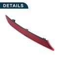 thumbnail image 4 of Reflector lateral trasero izquierdo único para BMW 330e Base 2.0L L4 2021-2022 No.63148074229 1 Pcs Rojo, 4 of 7