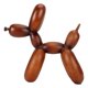 thumbnail image 5 of Figura de perro, estatua de perro con globo, estatua de perro con globo que no destiñe, estatua de animal ultra sensible, 5 of 14