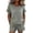 shorts set 54#Grey, variant on WAYUTE Womens Shorts Set Casual 2 Piece Outfit Short Sleeve Round Neck Top and Shorts Solid Color Breathable Soft Blend Summer Outfit Sets