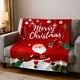 thumbnail image 5 of Decoraciones navideñas, adornos navideños, regalos navideños. Manta navideña de franela suave y gruesa de 150 x 99 cm (59 x 39 pulgadas). Manta de poliéster., 5 of 6