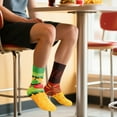 thumbnail image 6 of Funny Burger Socks Box for Men Dad Women Teen Boys -Funny Gifts Hamburger Novelty Funky Crazy Silly Cool Food Socks -Fathers Valentines Day Birthday Gag Christmas Gift Ideas Stocking Stuffers, 6 of 7