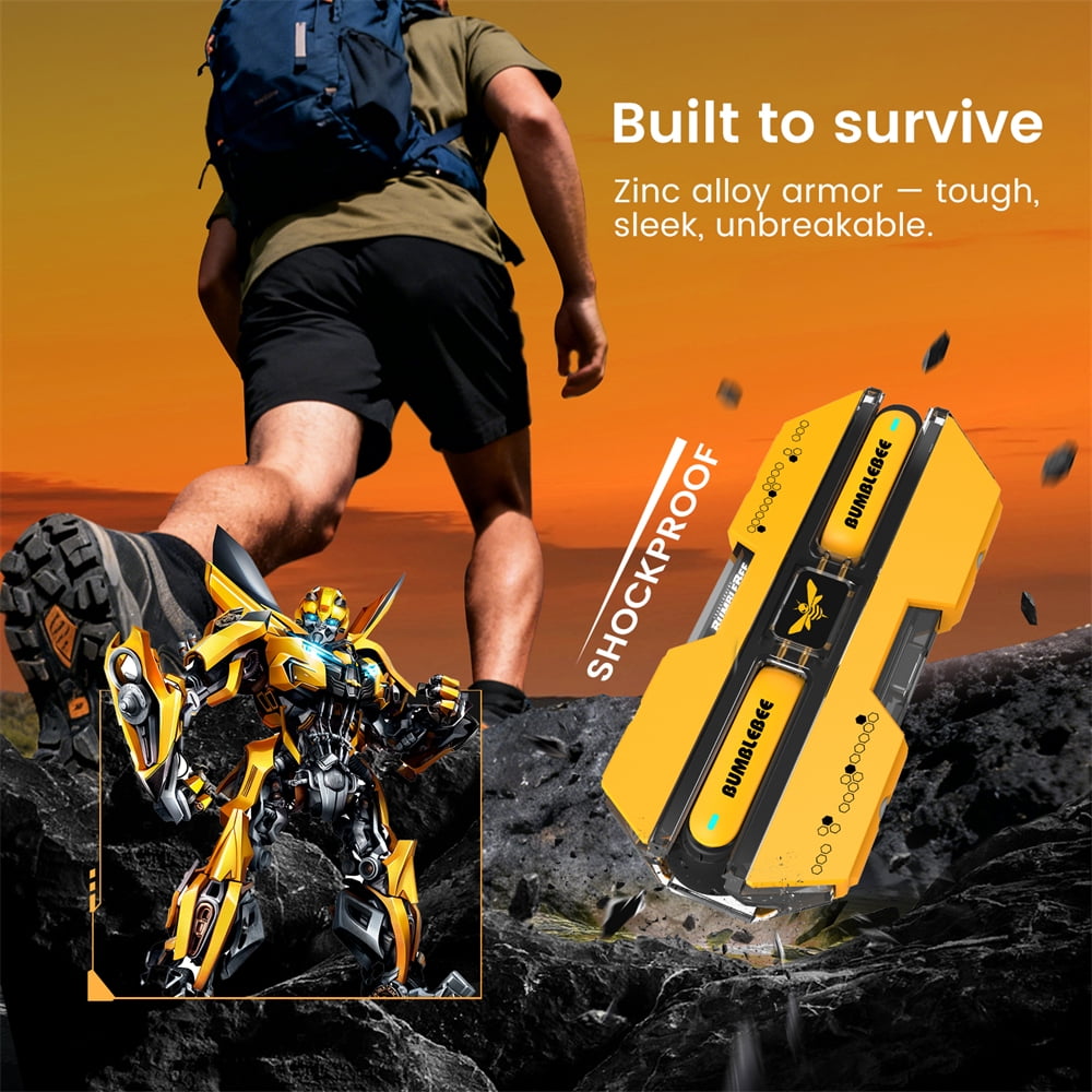 Wireless Headphones, Bluetooth 5.4 Ear Buds Deep Bass Sound Earbud with Smart Noise Cancelling Mic IPX5 Waterproof in Ear Earphones for Android IOS,YELLOW