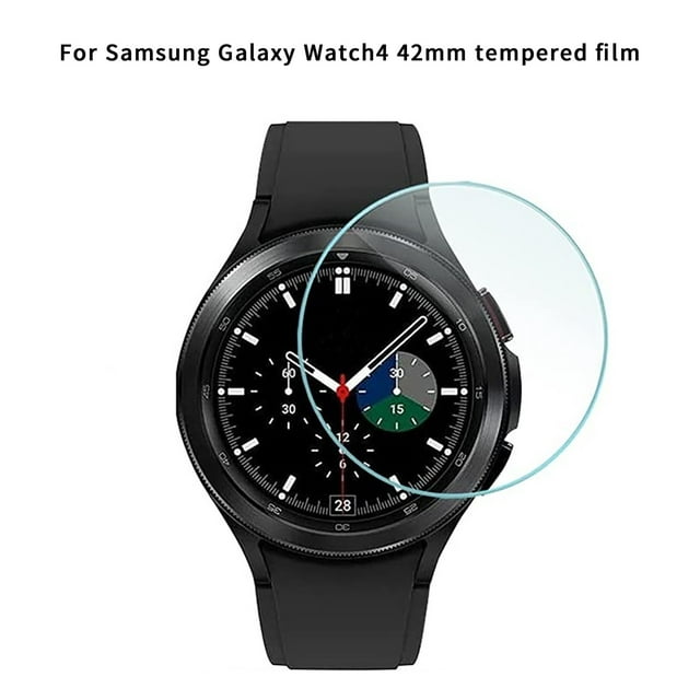 WIFKLSIIPG Ultra-thin Tempered Screen Protector for Samsung Watch4 42mm Smart Watch