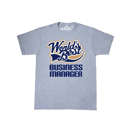 Worlds Best Business Manager T-Shirt (Best Fund Managers In The World)