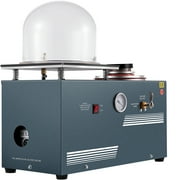 VEVORbrand 2L Jewelry Vacuum Investing Casting Machine 1/2 HP, 3 CFM Lost Wax Cast Combination 2L with a 9" x 8" Bell Jar for Jewelry Casting and Investing