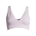thumbnail image 2 of No Boundaries Juniors' Seamless V-Neck Bralette, 2 of 7
