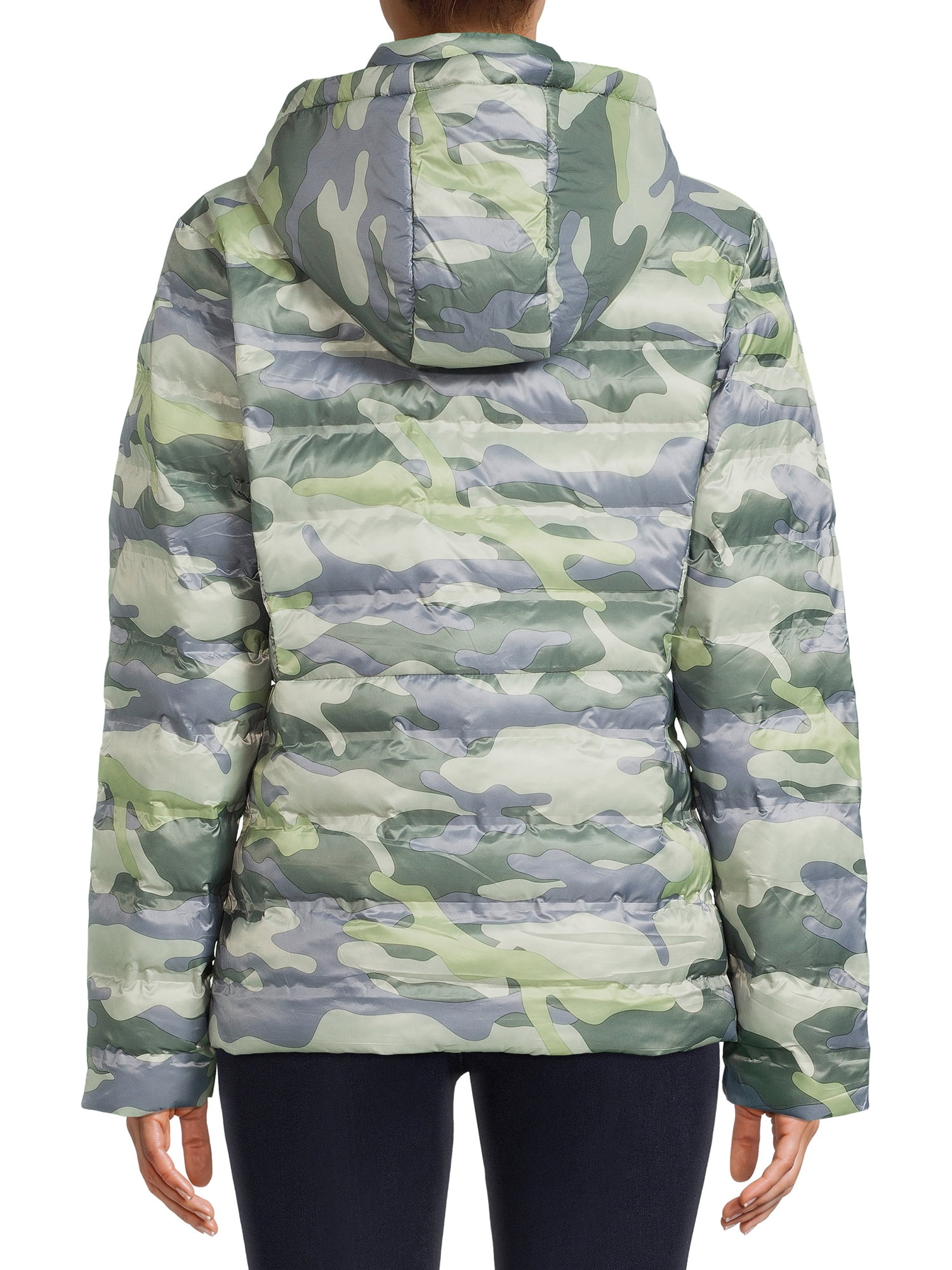 Time and Tru Women’s and Plus Puffer Bubble Jacket