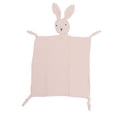 thumbnail image 1 of Manta de seguridad para bebé, conejito de algodón suave, adorable y adorable manta cómoda para dormir, 1 of 8