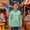 Green, variant on RTKFRFLM Kids' Long Sleeve Striped T-Shirt Classic Crewneck Fashion Top for Boys and Girls Soft Breathable Fall Autumn Tee Versatile Casual Base Layering Shirt Sizes 4-16 Years