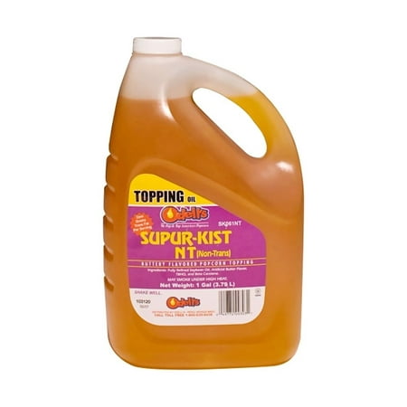 Snappy Popcorn  1 Gallon Odell's Supur-Kist Non Trans Butter Flavor Popcorn Topping