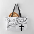 thumbnail image 4 of CafePress - Latin Is My 2Nd Language - Large Weekender Tote, 4 of 12
