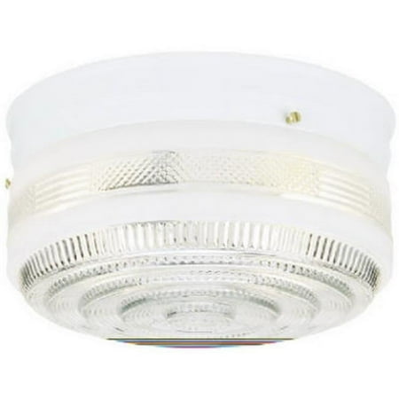 

Westinghouse 66238 2 Light- Drum Ceiling Fixture - White Finish