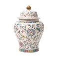 thumbnail image 1 of Tarro de jengibre de cerámica Jarrón De Jengibre, Jarrón De Porcelana, Tarro De Jengibre, Tarro Decorativo Para Decoración Del Hogar, Tapa Hermética Blanca, 15x23cm Fanmusic Tarro de jengibre de cerámica, 1 of 7