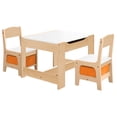thumbnail image 1 of Kids House Mesa Montessori Nest, Set Infantil de en Madera de Abedul y MDF con 2 Sillas, Ideal para Niños Pequeños, Juego, Aprendizaje, Lectura, Diseño Compacto y Seguro 62x62 cm, 1 of 9
