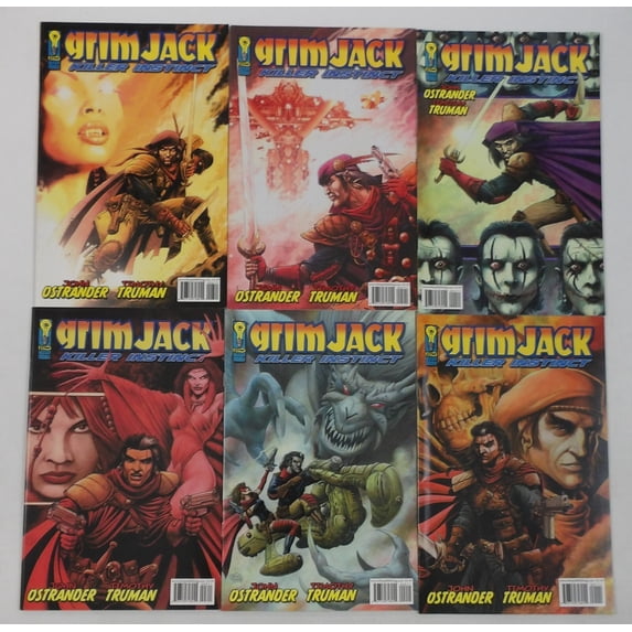 Grimjack: Killer Instinct #1-6 VF/NM complete series Tim Truman ; IDW