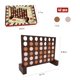 thumbnail image 2 of Juego Connect Four GOTHINK Wooden para niños y adultos, 2 of 9