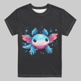 thumbnail image 6 of Tisuna Fashion Shirts For Girls Boys Child Animals Print Short Sleeve Crew Neck Tops Lightweight Retro Kids School Wear Tshirts, Size 1-13 Years, Black, 6 of 7