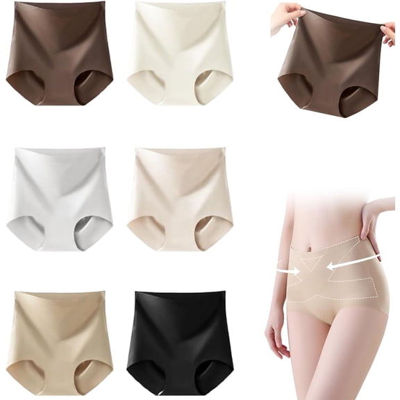2026 NEW Premium Comfort Leakproof Shaping Undies High Waisted Tummy Control Underwear Pants Women