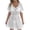White, variant on Casual Dresses for Women,Lace Beach Dress with D string Waist Bow Tie Design Casual Vacation Style for Summer Seaside Holiday,Womens Summer Dresses Beige S