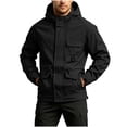 thumbnail image 3 of HOOMEUMY Rain Jacket Women Waterproof with Hood Trendy Outdoor Windbreaker Light Packable Raincoat, 3 of 8