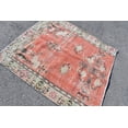 thumbnail image 2 of Vintage Rug, 4.6x5 ft Accent Rugs, Rugs For Entry, Turkish Rug, Red Anatolian Rugs, Anatolian Rug, Bohemian Nursery Rug, 2 of 10