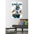 thumbnail image 2 of NFL Philadelphia Eagles - Jalen Hurts Feature Series 23 Wall Poster with Push Pins, 22.375" x 34", 2 of 3