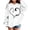 White, variant on Shadoumai Toddler Girl Hoodies Printed Pattern Long Sleeve Hoodie Pullover Tops with Pocket Cute Warmth Kids Clothes Girls' Fashion Hoodies & Sweatshirts