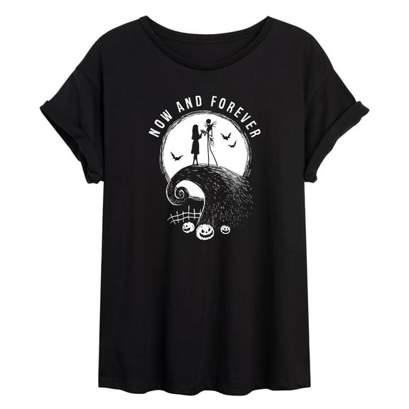 The Nightmare Before Christmas - Now And Forever - Women's Oversized T-Shirt