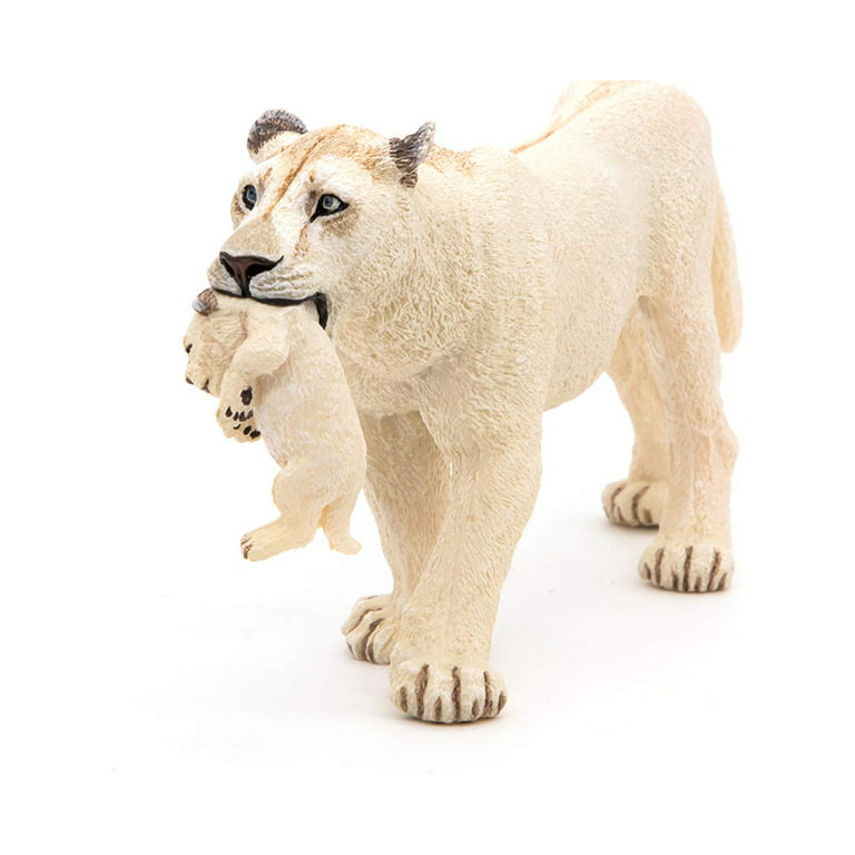 Figurine Lion blanc - Figurines Papo. De 2 à 8 ans